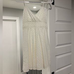 Francesca’s white dress